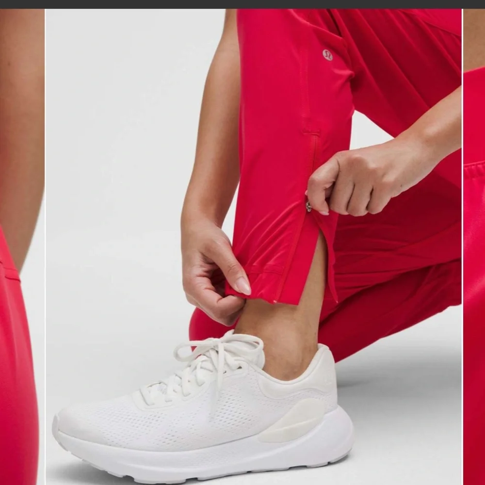 lululemon🍋Adapted State Women's Jogger Red Glow -HR-Full Length Size 10 - Picture 5 of 9